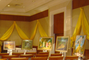 ミャンマーでもっとも有名な画家10名（70歳以降）の絵画