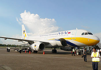 ミャンマー国際航空（Myanmar Airways International）ヤンゴン／広州／ヤンゴン　